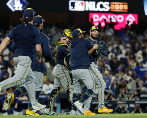 Milwaukee Brewers end the Dodgers’ quest for a third straight title, sweeping LA to earn a trip to the World Series