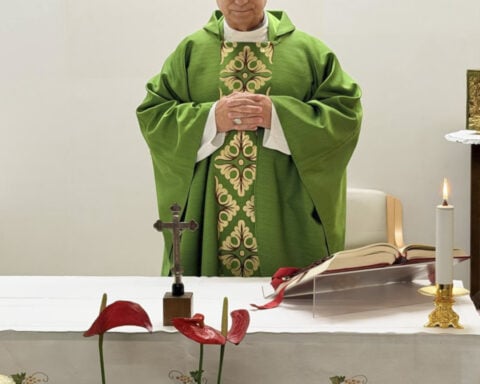 Pope speaks with Putin, denouncing recent attacks as he shows recovery from lung surgery progressing
