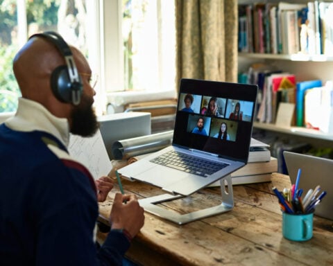 Remote work made these colleagues more open with each other, not less