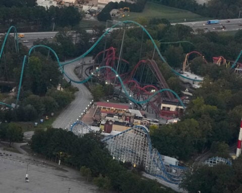 Georgia amusement park reopens as scheduled after roller coaster death