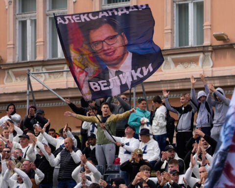Serbian populist leader Aleksandar Vucic returns to tragedy-hit Novi Sad for preelection rally