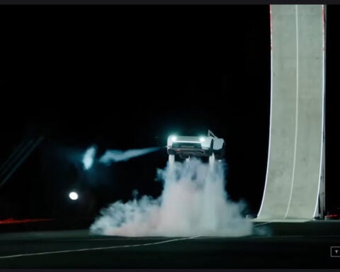 Tesla's new Roadster car can thrust itself in the air. But don't expect to drive it anytime soon