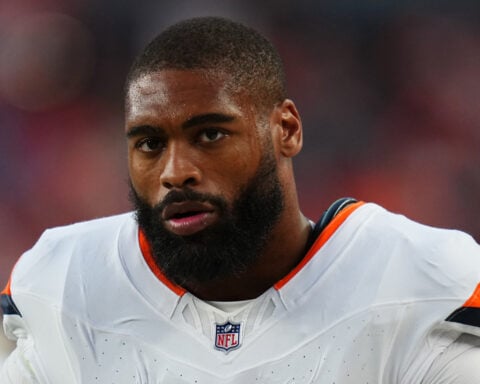 Jonathon Cooper is back for the Broncos, but the NFL’s personal conduct review isn’t over