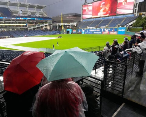 ALCS Game 4 postponed by rain; Rays and Guardians to resume series Saturday