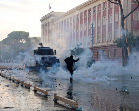'Our land, our Albania': young lawmaker demands new future as protests rage