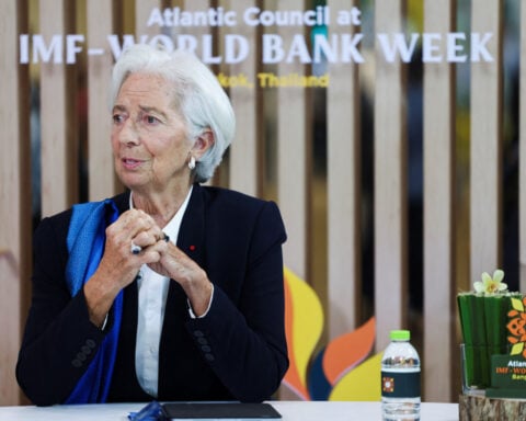 ECB's Lagarde says bond selloff will slow inflation