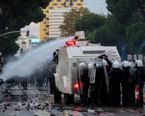 Albanian police fire rubber bullets as student protests rage