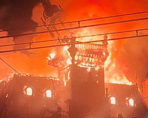 In France's Limoges, the fire-ravaged town hall rekindles memories of Notre Dame