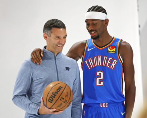OKC's Shai Gilgeous-Alexander could join rare club of back-to-back-to-back NBA MVPs this season