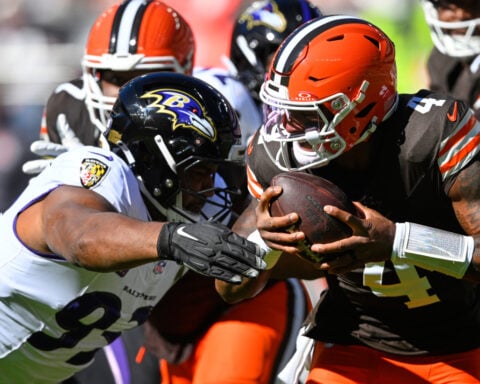 Deshaun Watson leads drive for winning field goal and Browns rally for 13-10 victory over Ravens