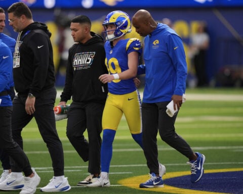 Cardinals upset Rams 18-16 on Chad Ryland's 6th field goal as time expires