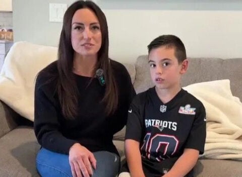 Mass. teens react to mother's praise after befriending boy with autism: "I feel really happy he felt included"