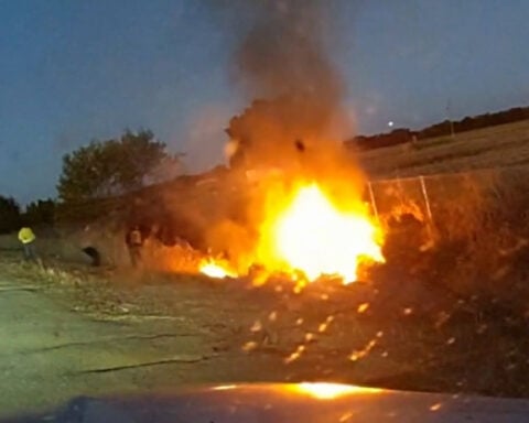 California State Parks officer recounts rescuing woman from burning car on Highway 70