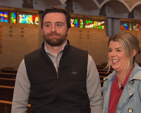 Couple discovers surprising series of connections while wedding planning: "What are the odds of that?"