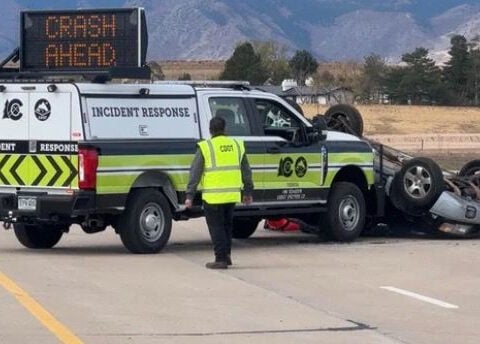 Colorado Department of Transportation unveils trucks to protect emergency responders from crashes