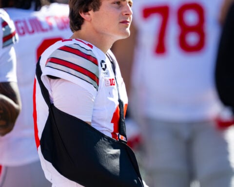 Ohio State QB Julian Sayin out indefinitely after injuring throwing arm