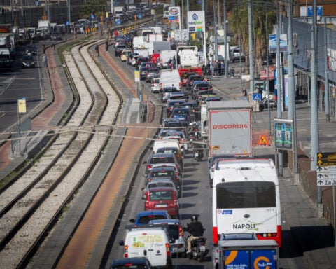 Trucker protest leaves supermarket shelves and gas pumps empty in southern Italy
