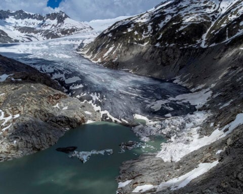 A 'Treasury of Ice' goes on show, revealing relics as Swiss glaciers rapidly melt