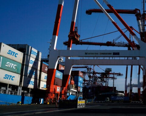 Japan records a trade deficit as oil imports soar because of conflict in the Middle East