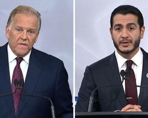 Fights over loyalty to America, party and Trump dominate Michigan and Kansas Senate debates
