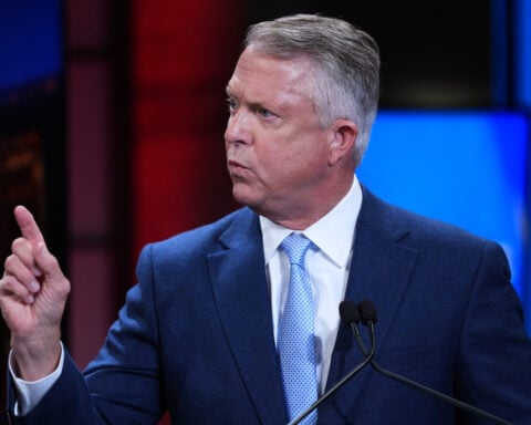 Kansas Sen. Roger Marshall says the Ukraine war, not the Iran war, has caused high diesel prices