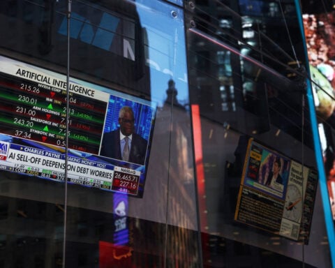 S&P 500, Nasdaq end sharply lower as revived AI doubts ignite tech selloff