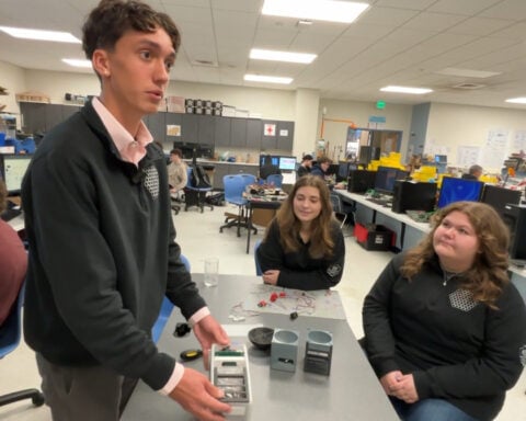 High 5: Massachusetts high school students work with NASA to help plants grow in space
