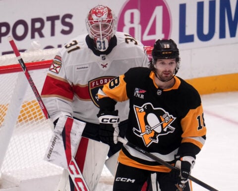 Florida Panthers rookie goalie Cooper Black — all 6-foot-9 of him — makes NHL history in debut