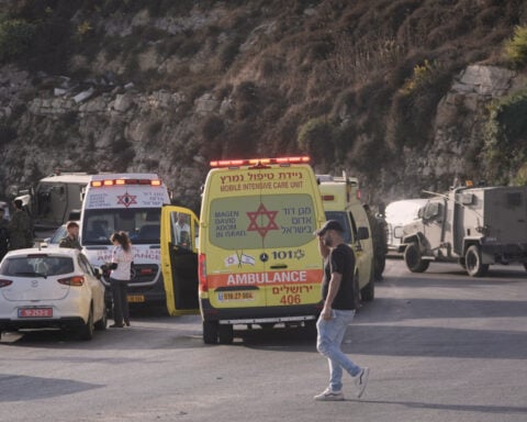 Israel’s military says it killed 2 men who had launched an attack in the occupied West Bank
