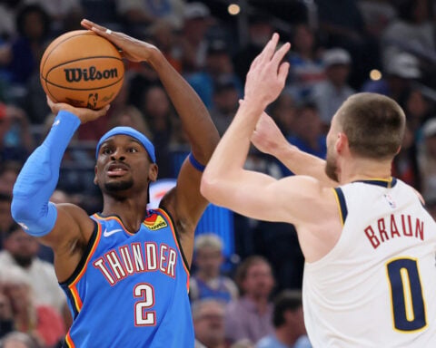 Thunder star and NBA MVP Shai Gilgeous-Alexander's record 20-point streak ends at 141 games