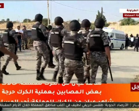At least 8 people killed in unprecedented shooting at church in Jordan