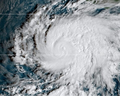Vance intensifies rapidly and could become a major Category 3 hurricane off Mexico's Pacific Coast