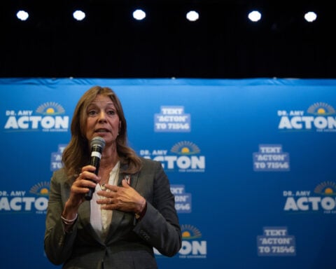Ohio Republicans' statewide bus tour rolls as Ramaswamy ad with Acton's mother divides the party