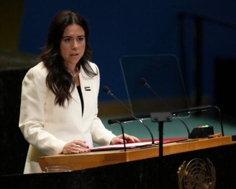 UAE diplomat running for UN chief faces questions over her country's support for Sudan rebels