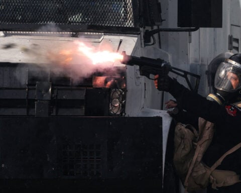 Albanian police fire tear gas as anti-government student protests turn violent