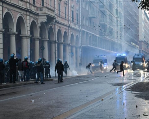 Protests sweep Italian cities amid heavy security presence, some violence reported