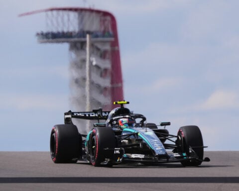 Mercedes driver Kimi Antonelli earns surprise pole for the US Grand Prix as he chases the F1 title