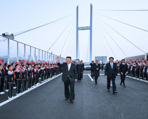 North Korean leader Kim Jong Un visits China to inaugurate a new cross-border bridge