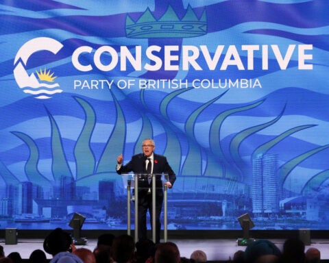Conservative party wins first election in nearly a century in British Columbia