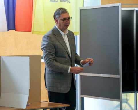 Serbia's Vucic concedes defeat to student led movement in parliamentary election