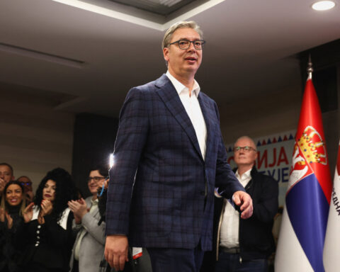 Serbia's Vucic concedes defeat in historic election win for student protest movement
