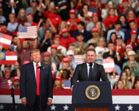 Audi CEO faces backlash after joining Trump at midterm campaign rally