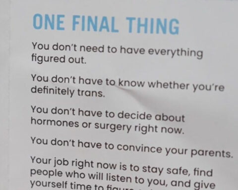 Fight over transgender mystery mailers heads to court