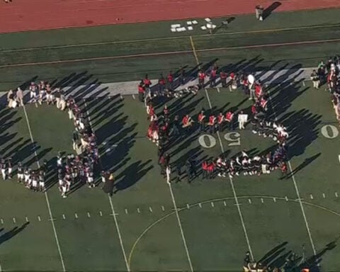 Students show support for Jalen Hurts as he undergoes treatment for blood clots
