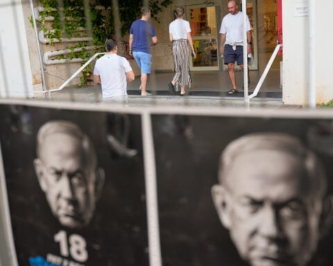 Voters in Israel are deciding whether to oust Netanyahu after 3 years of war