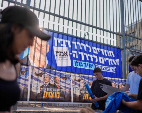 Voters in Israel are deciding whether to oust Netanyahu after 3 years of war
