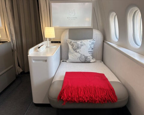 Caviar, champagne and a Porsche ride as aviation widens its class divide