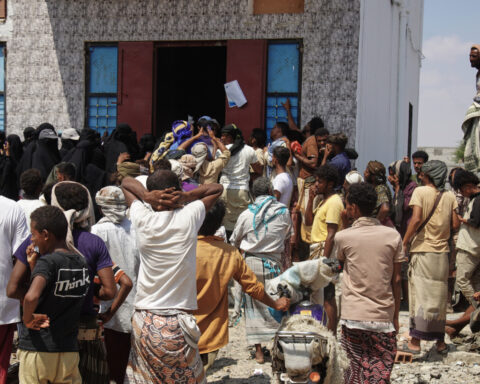 Saudi Arabia says air defenses intercept Houthi missiles over capital, and other Mideast news