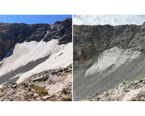 Colorado's glaciers thinned dramatically due to record low snow and heat in 2026