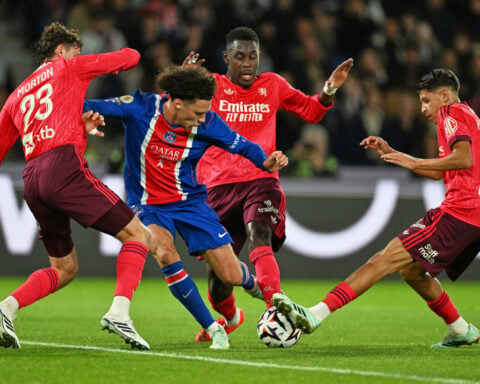 French soccer league moves games from Saturday amid public protests on streets